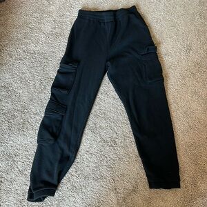 Black sweatpants - unisex